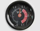 三菱机压力表,0-0.5mm压力表,三菱印刷机滚筒压力显示表